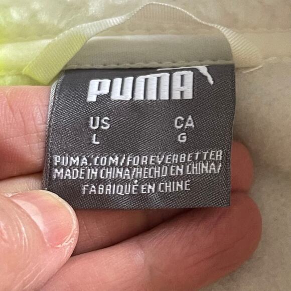 PUMA NWT Women's Sherpa Fleece Jacket with Woven Details Size Large - Picture 6 of 9